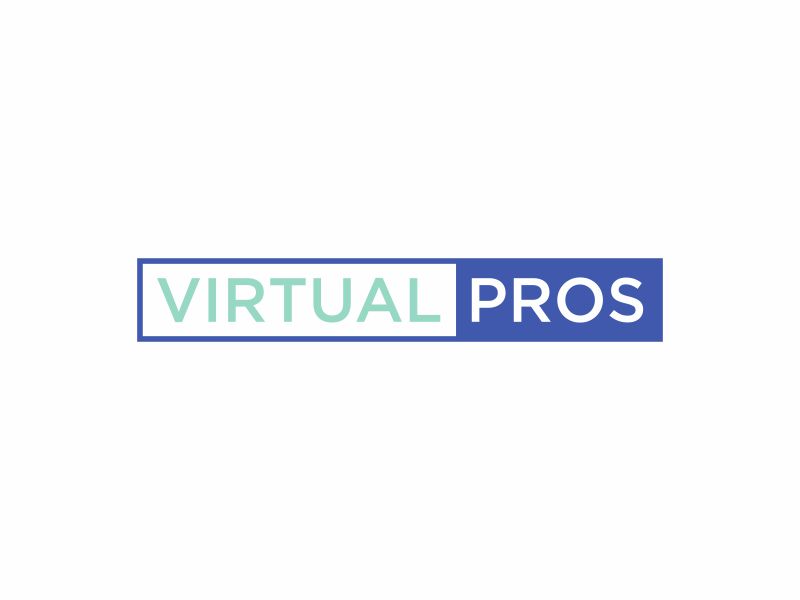 Virtual Pros logo design by glasslogo