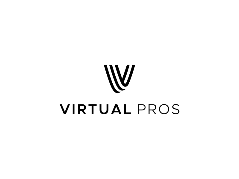 Virtual Pros logo design by violin