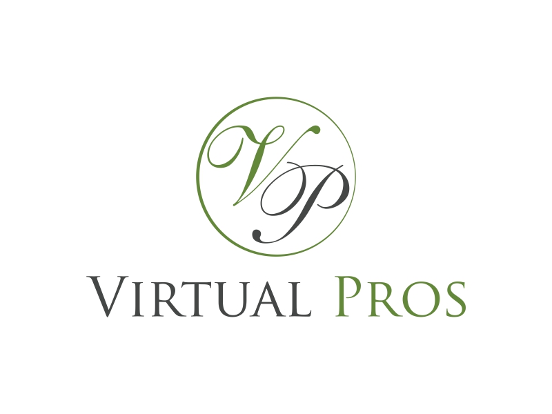 Virtual Pros logo design by qqdesigns