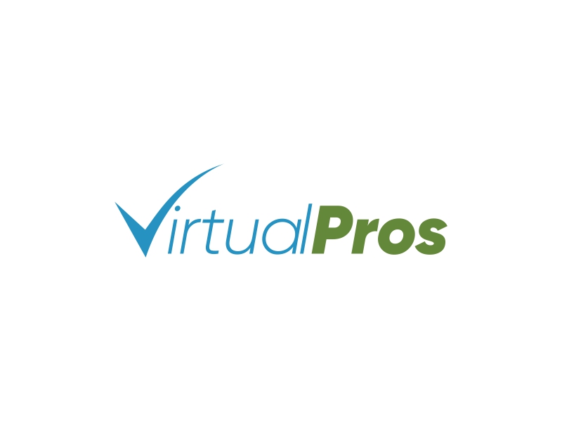 Virtual Pros logo design by qqdesigns