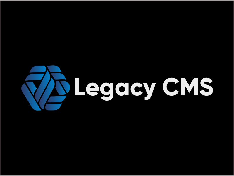 Legacy CMS logo design by Greenlight