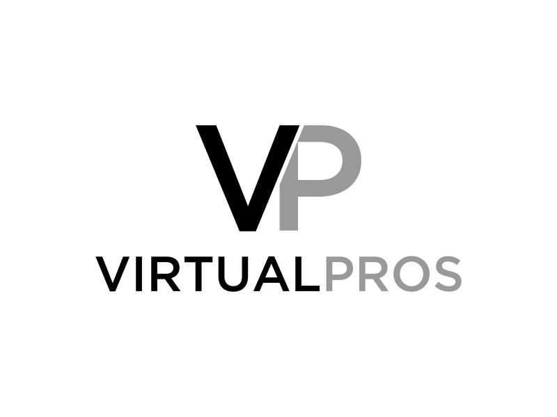 Virtual Pros logo design by blessings