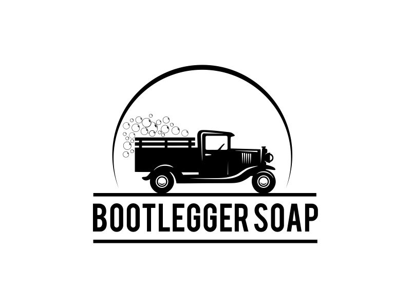 Bootlegger Soap logo design by oke2angconcept