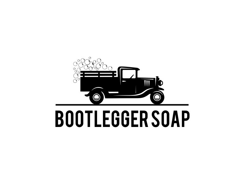 Bootlegger Soap logo design by oke2angconcept