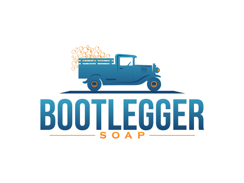 Bootlegger Soap logo design by Sami Ur Rab