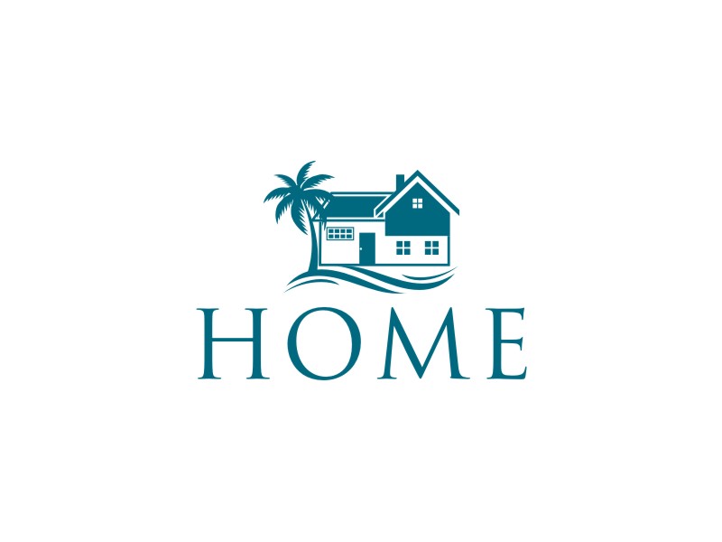 Home logo design by johana