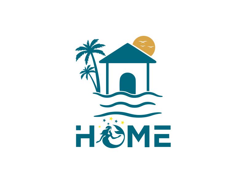 Home logo design by dencowart