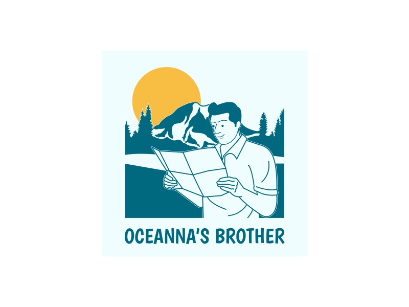 Oceanna's brother logo design by nusa