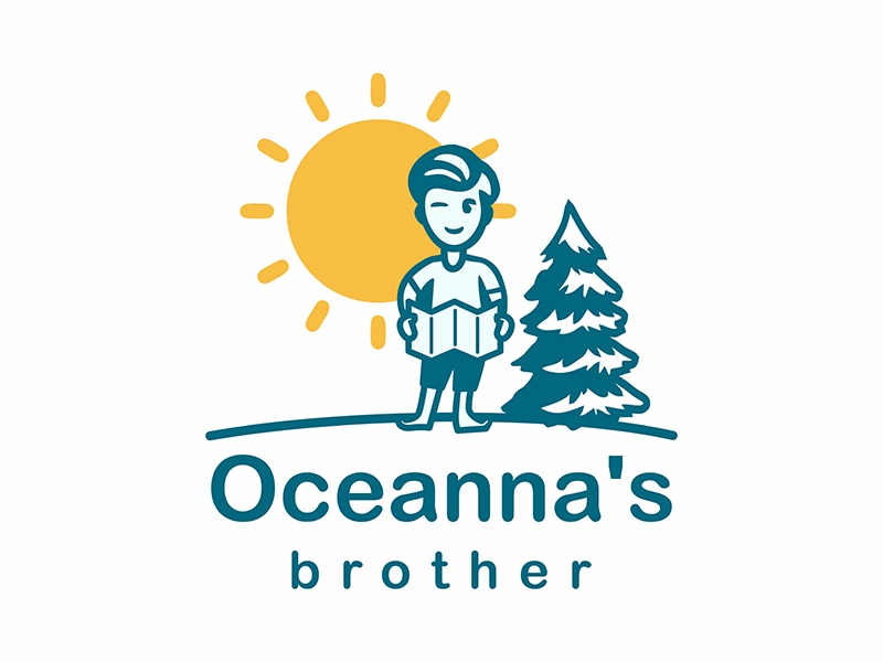 Oceanna's brother logo design by gitzart