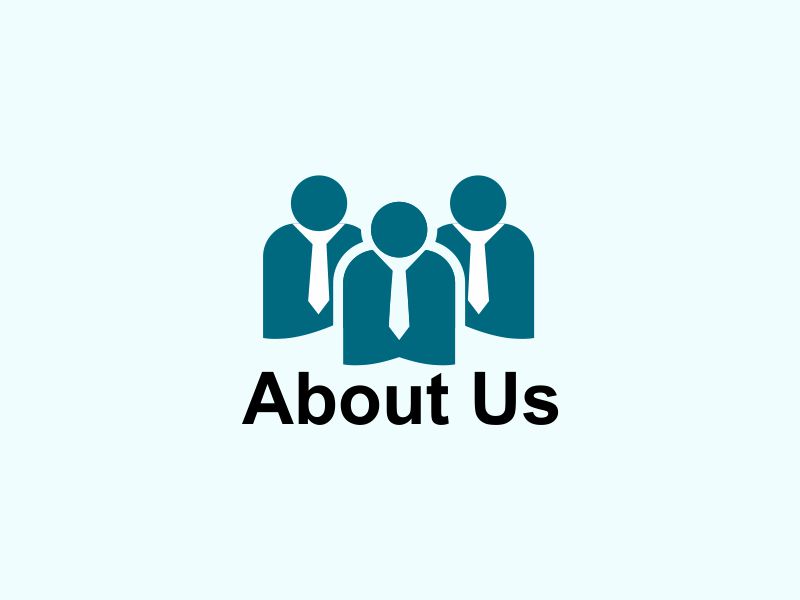 "About Us" logo design by Greenlight