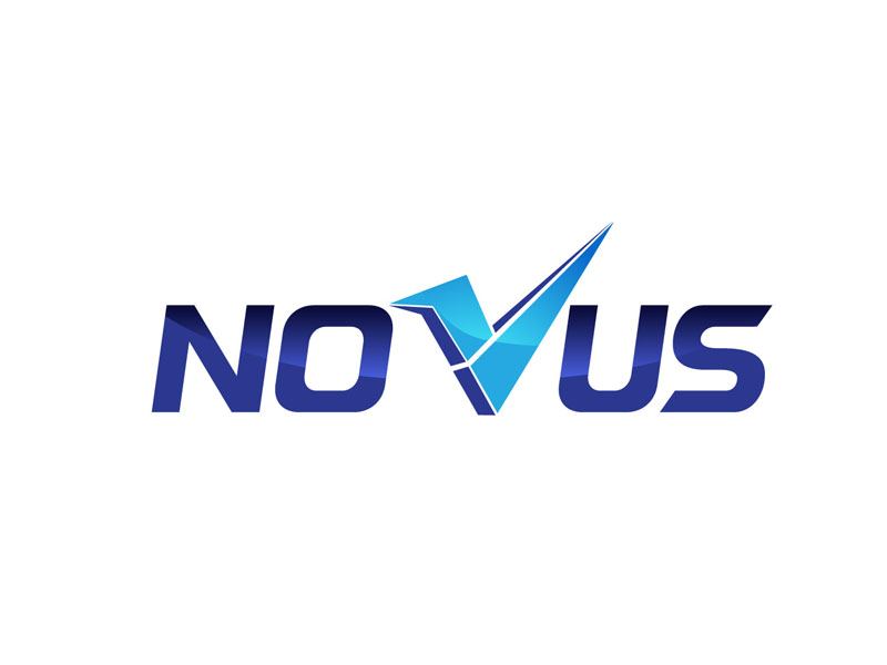 NOVUS logo design by peacock