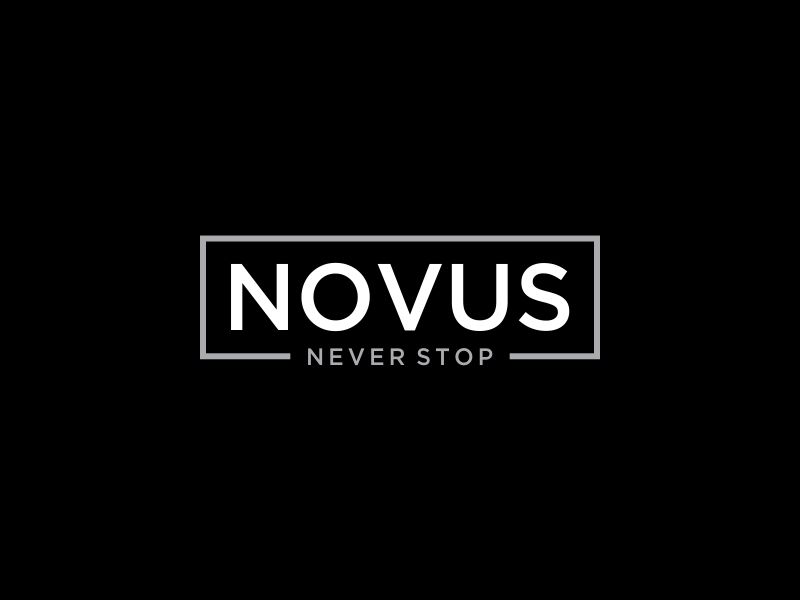 NOVUS logo design by oke2angconcept