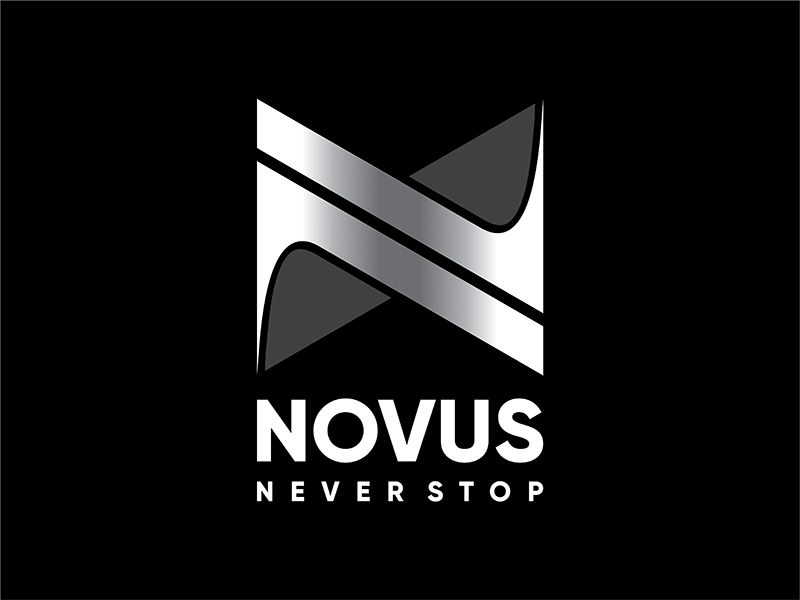 NOVUS logo design by gitzart