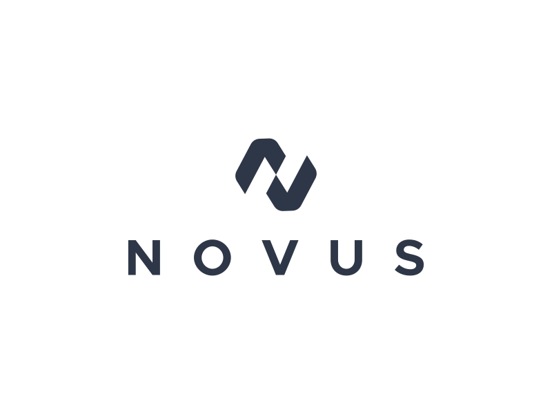 NOVUS logo design by violin