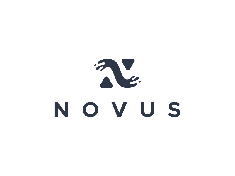 NOVUS logo design by violin