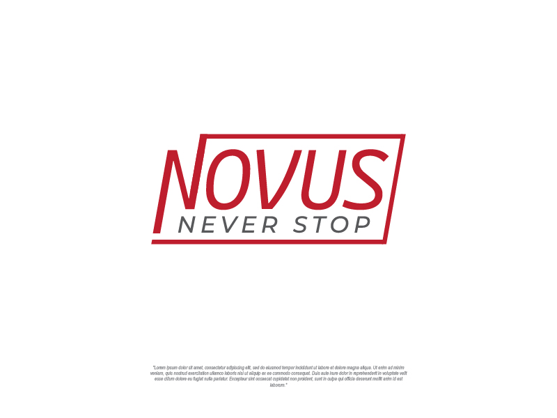 NOVUS logo design by surya