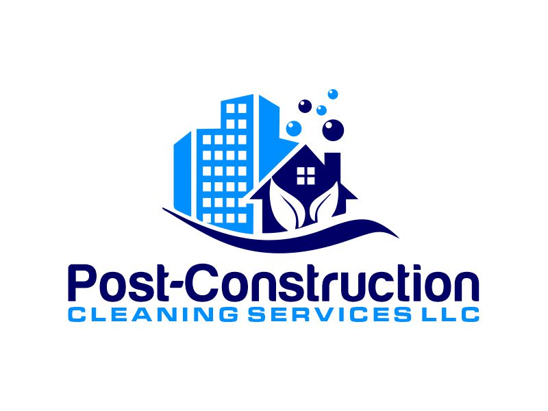 Post-Construction Cleaning Services LLC logo design by Gwerth