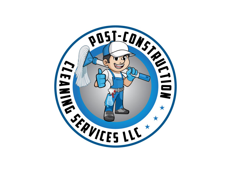 Post-Construction Cleaning Services LLC logo design by TMaulanaAssa