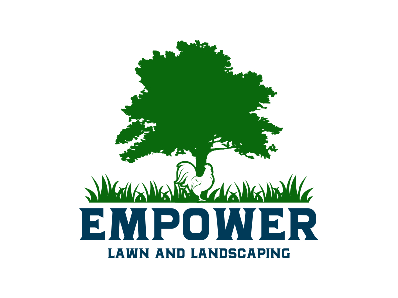 Empower Lawn and Landscaping logo design by cikiyunn