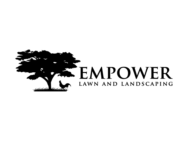 Empower Lawn and Landscaping logo design by Fear