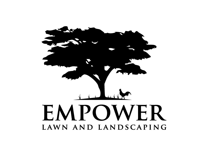 Empower Lawn and Landscaping logo design by Fear