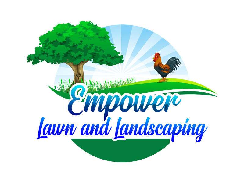 Empower Lawn and Landscaping logo design by Yulioart