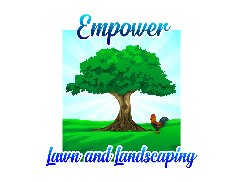 Empower Lawn and Landscaping logo design by Yulioart