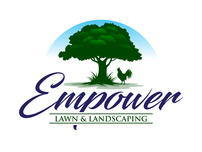 Empower Lawn and Landscaping logo design by MAXR