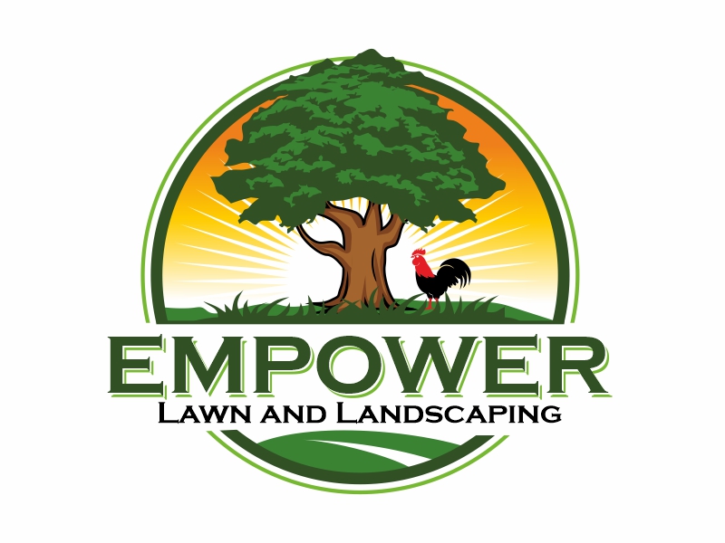 Empower Lawn and Landscaping logo design by ruki