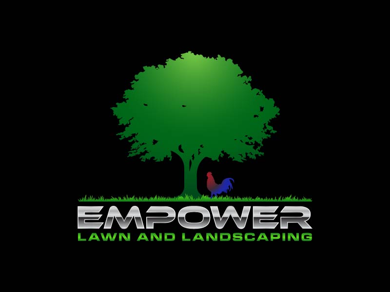 Empower Lawn and Landscaping logo design by Andri
