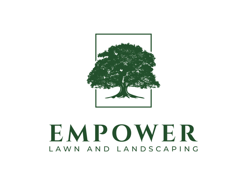 Empower Lawn and Landscaping logo design by planoLOGO