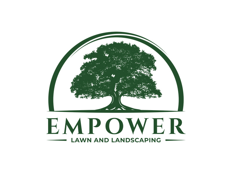 Empower Lawn and Landscaping logo design by planoLOGO