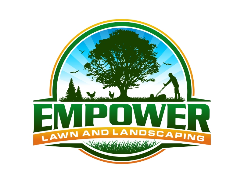 Empower Lawn and Landscaping Logo Design