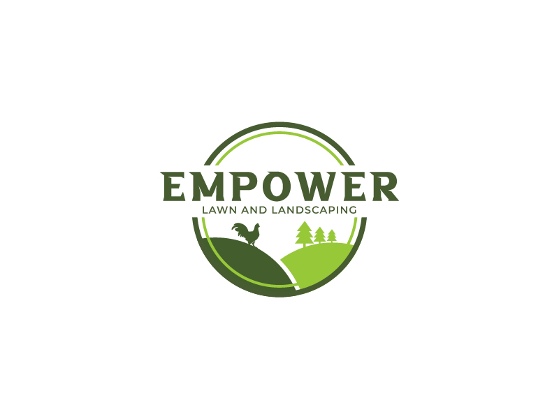 Empower Lawn and Landscaping logo design by Suvendu