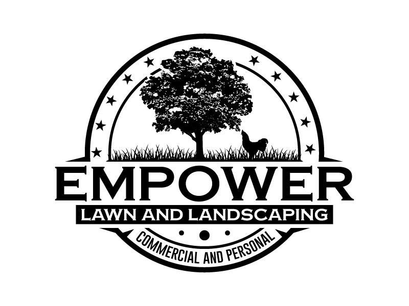 Empower Lawn and Landscaping logo design by USDOT