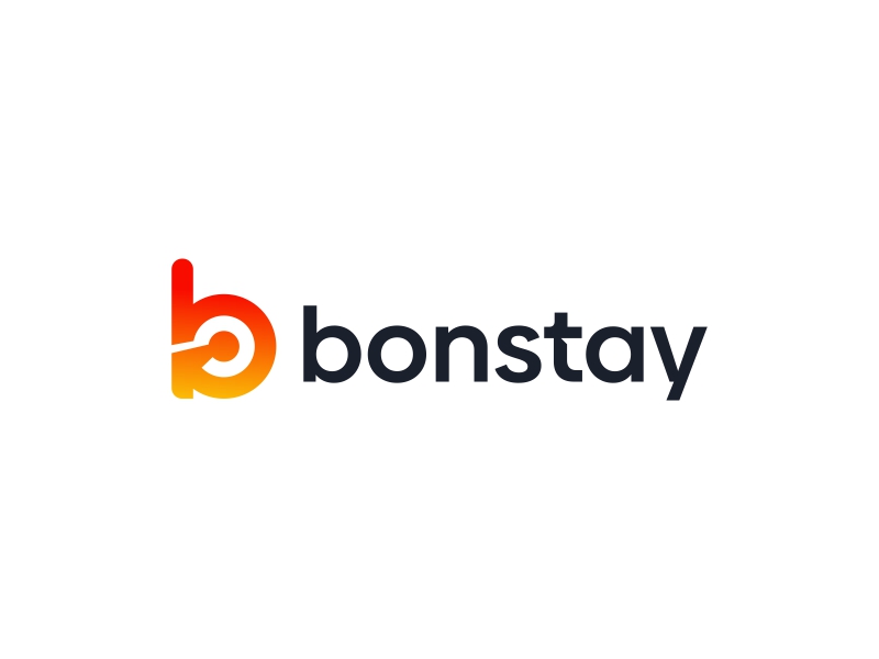 Bonstay logo design by violin