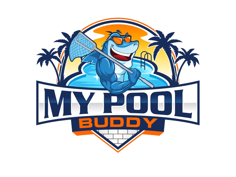 My Pool Buddy logo design by rizuki