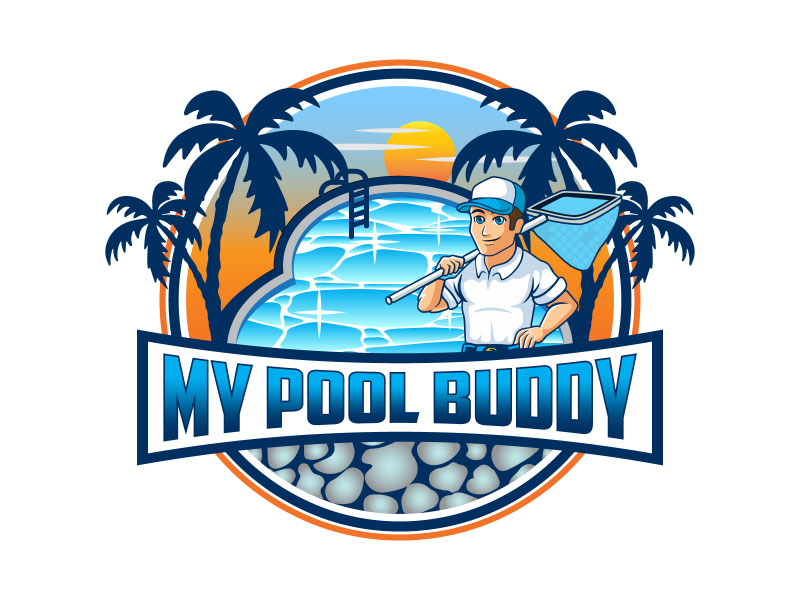 My Pool Buddy logo design by TMaulanaAssa