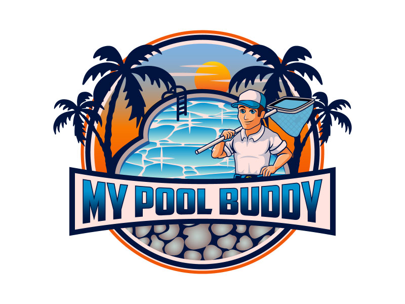 My Pool Buddy logo design by TMaulanaAssa