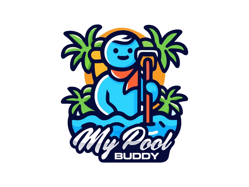 My Pool Buddy logo design by fastIokay