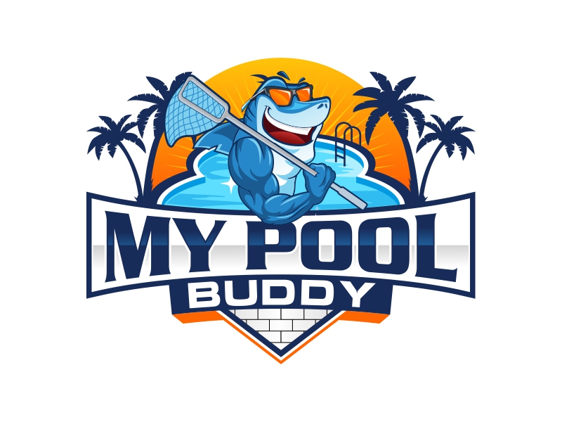 My Pool Buddy logo design by rizuki