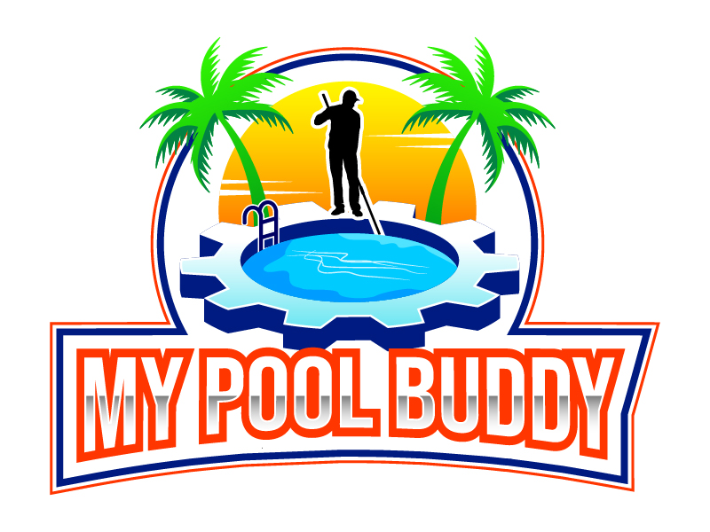 My Pool Buddy logo design by mewlana