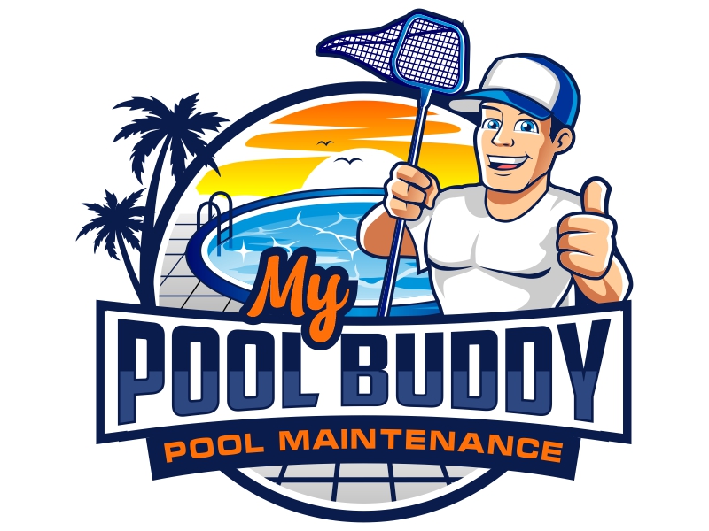 My Pool Buddy logo design by haze