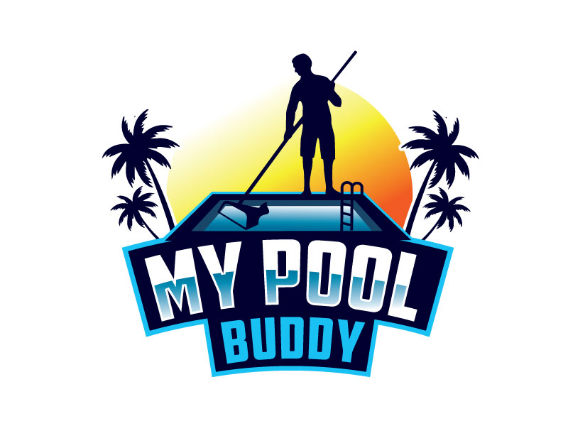 My Pool Buddy logo design by Conception