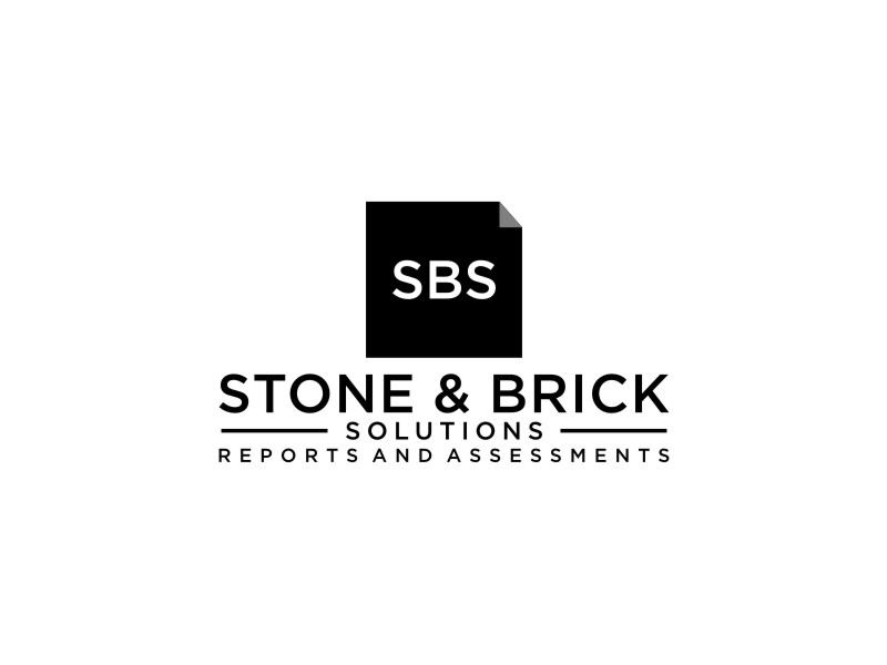 Stone & Brick Solutions (Reports and Assessments) logo design by jancok