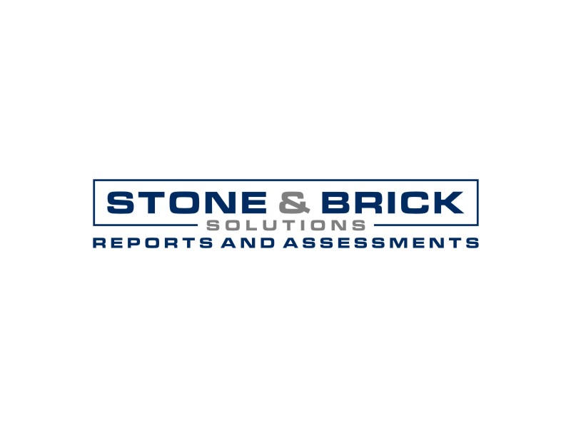 Stone & Brick Solutions (Reports and Assessments) logo design by Artomoro