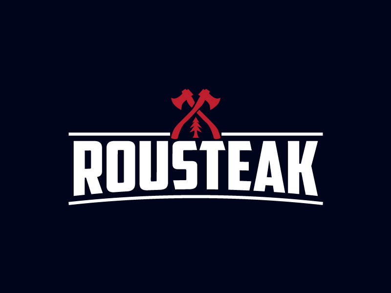 ROUSTEAK llc logo design by yans