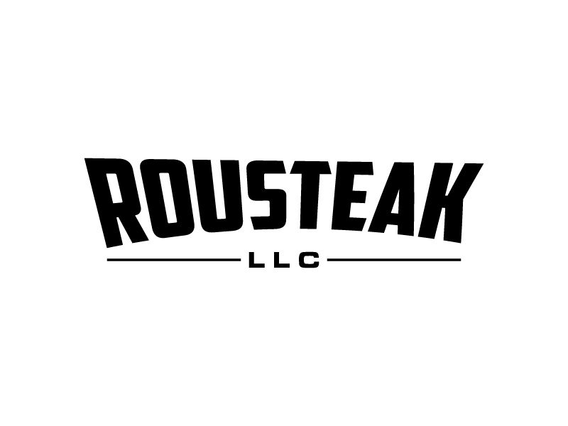 ROUSTEAK llc logo design by Fear