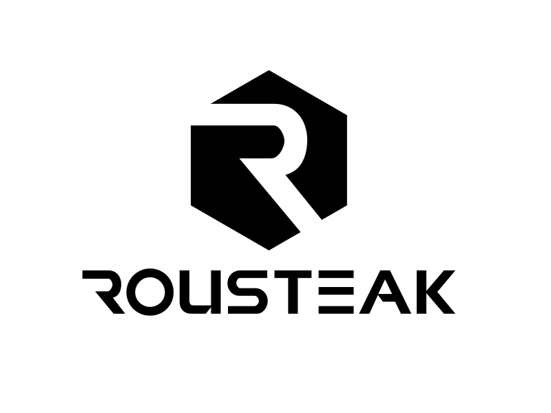 ROUSTEAK llc logo design by serprimero