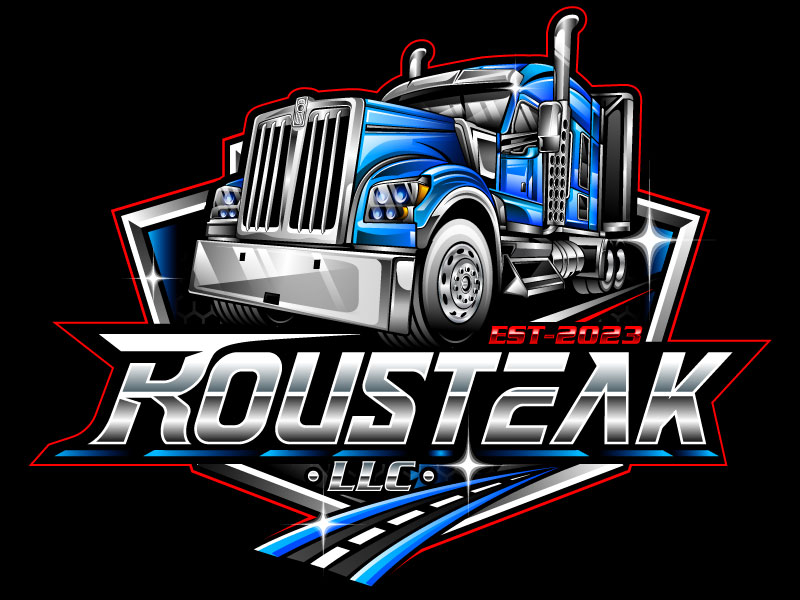 ROUSTEAK llc logo design by LogoQueen